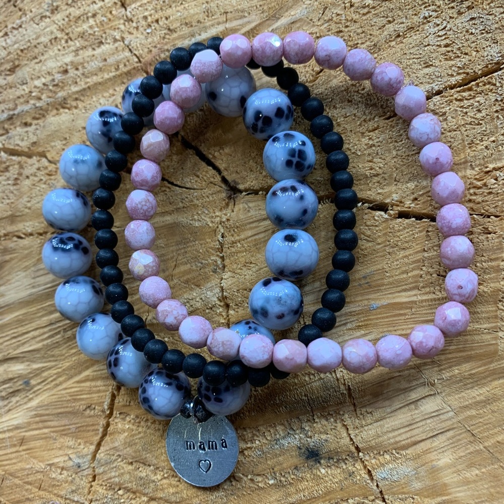Mama Bracelet Stack - Picture 3 of 5
